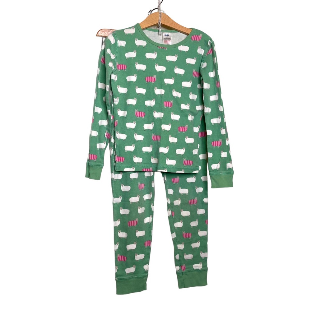 Mini Boden Girls Sheeps Two Piece Pajamas Set Size 9Yr